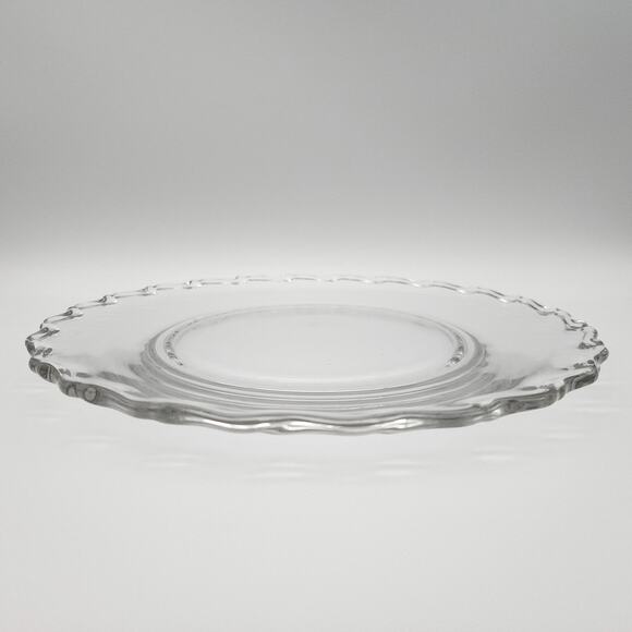 Fostoria Sandwich Tray Plate Century Pattern Glass 10.25” 1960s Vintage - Picture 1 of 6